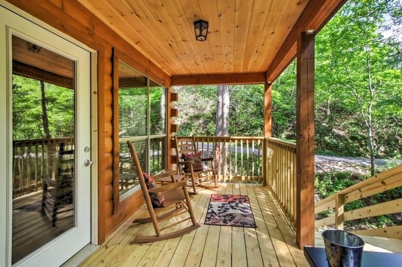 Gatlinburg Cabin With Hot Tub 5 Mi To Downtown Eksteriør bilde